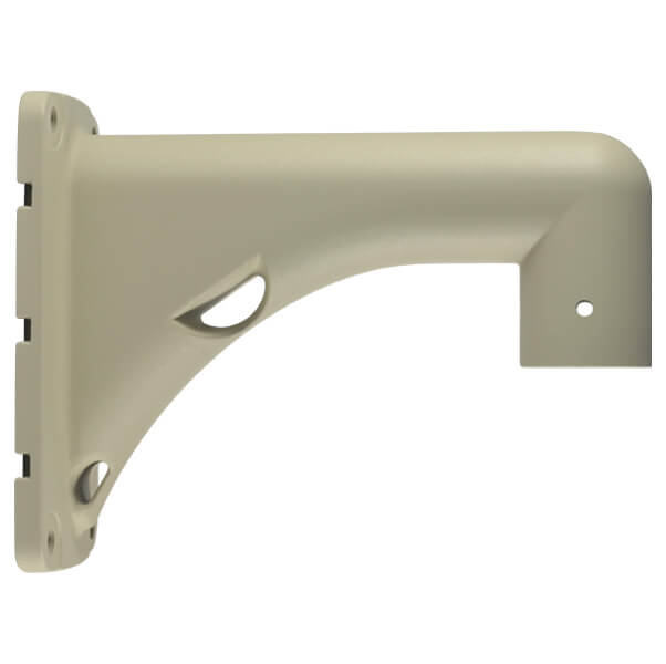 Base metalica de pared, para camara PTZ modelo LS-2016BC, color Beige