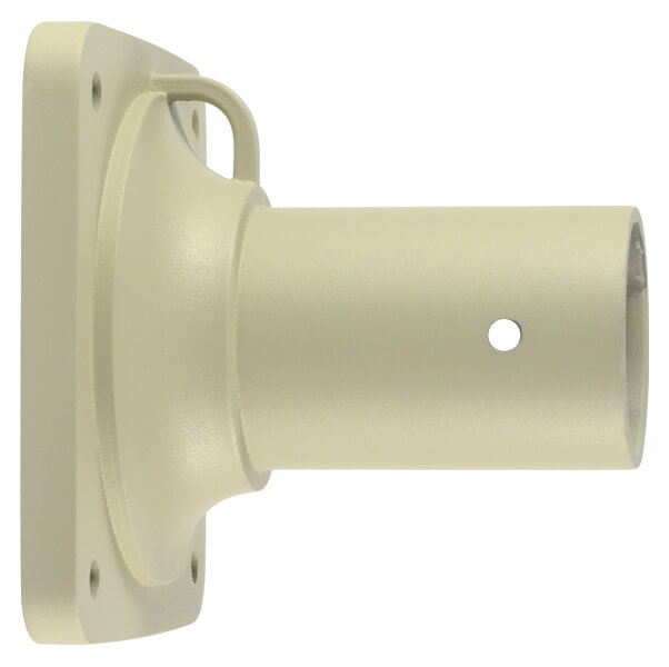 Base metalica de techo para camara PTZ modelo LS-2016BC, color beige.