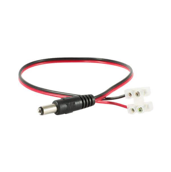Cable de corriente para camara de CCTV, 12V DC, conector plug