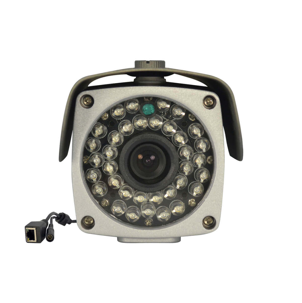 Camara Bazuca IP 1/3 Sensor CMOS 2Mp, lente 3.6mm, 36 LED, 30m IR, PoE