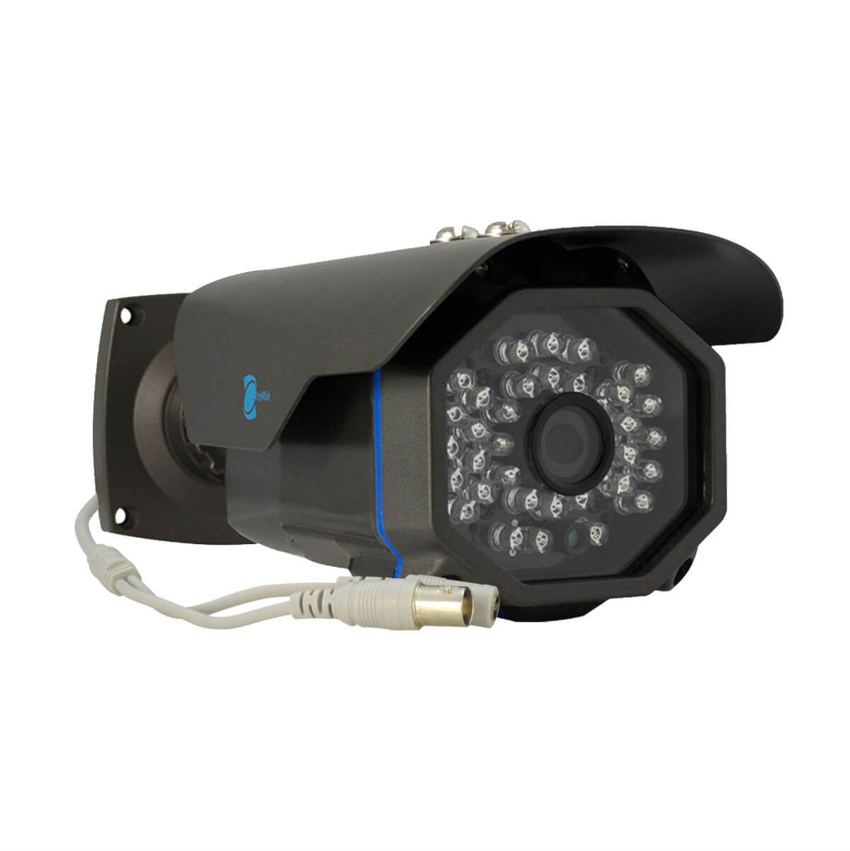 Camara Bazuca, 1/3 SONY CCD, 700TVL, lente 3.6mm, 36 LED, 30m IR, IP66