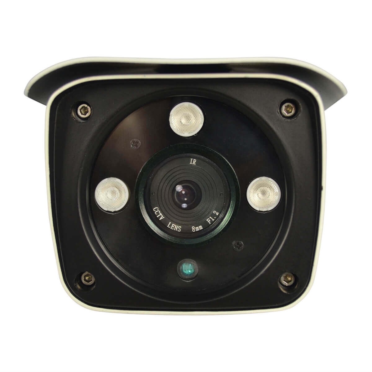 Camara Bazuca IR, 1/2.5 SONY CCD, 1.3MP, lente 8mm, 3 LED Array, IP66