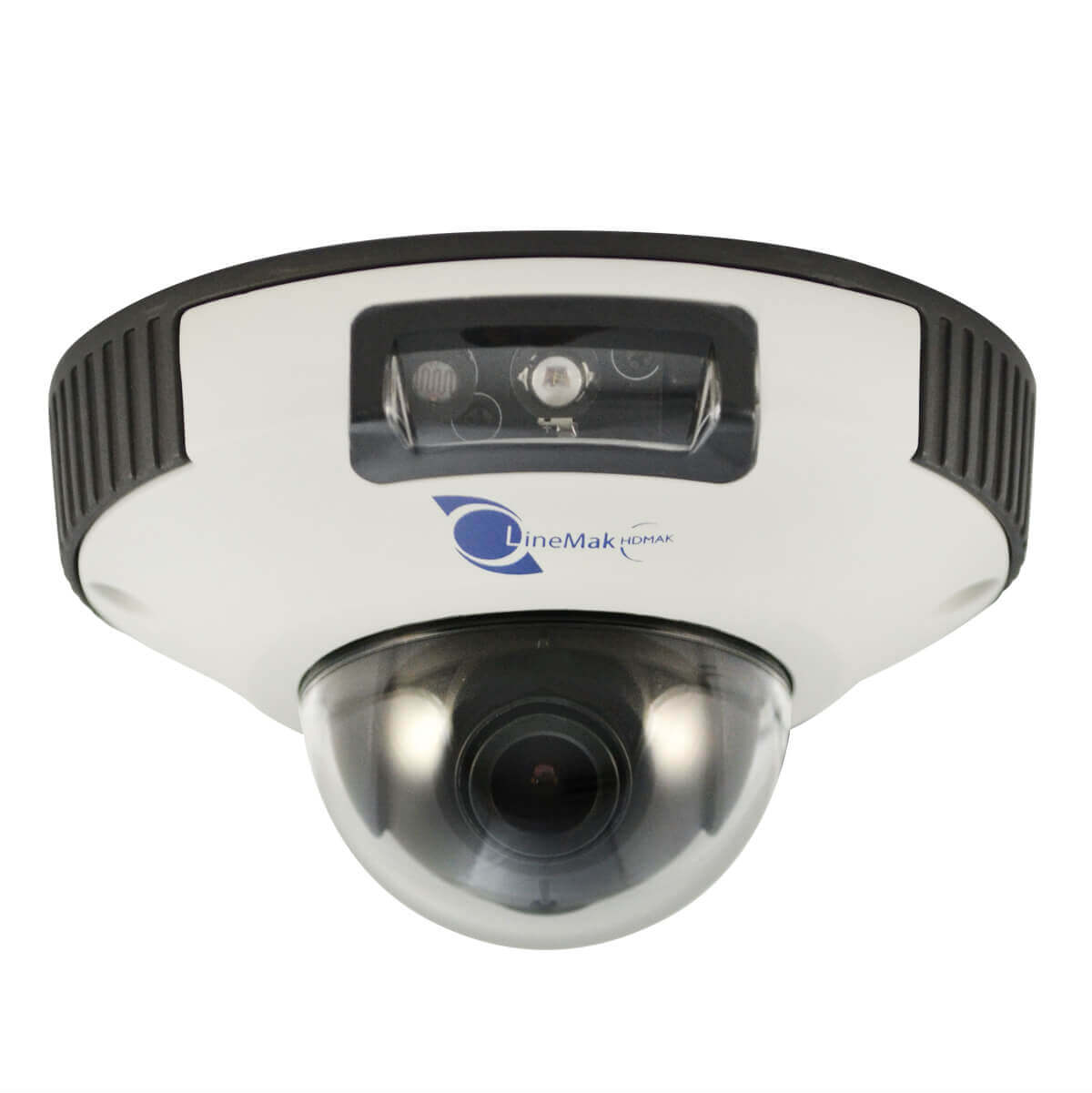 Camara Domo IP, Sensor Sony CCD, 2Mp, 1 LED, 6m IR, IK10/IP66, PoE