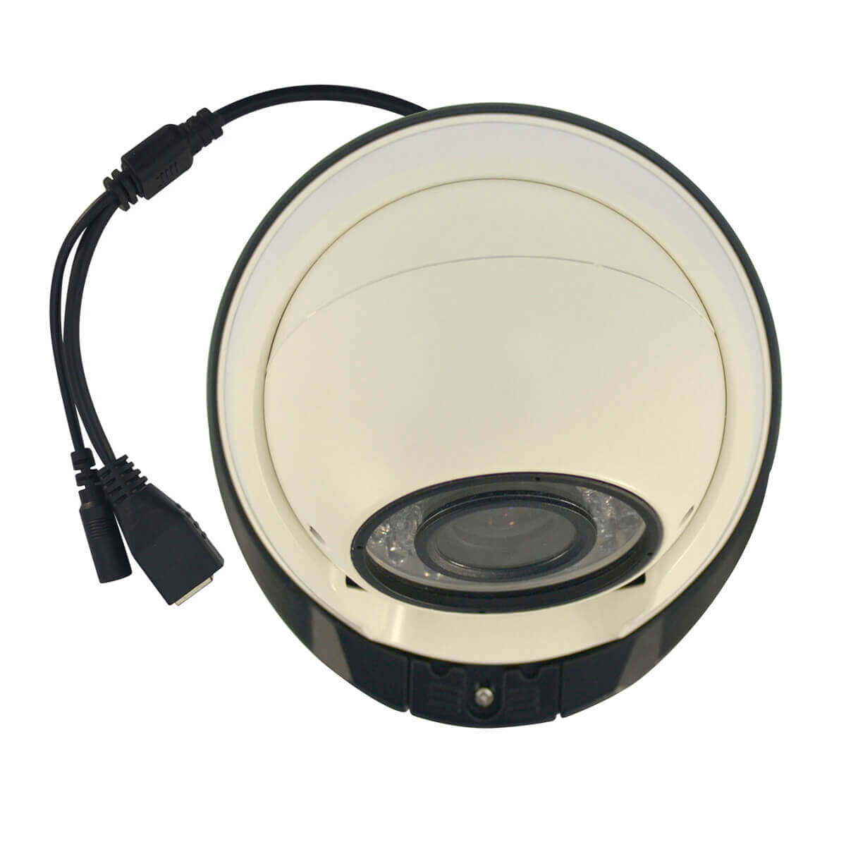 Camara Domo IP, 1.3Mp, lente varifocal, 30 LED, 10~15m IR, PoE