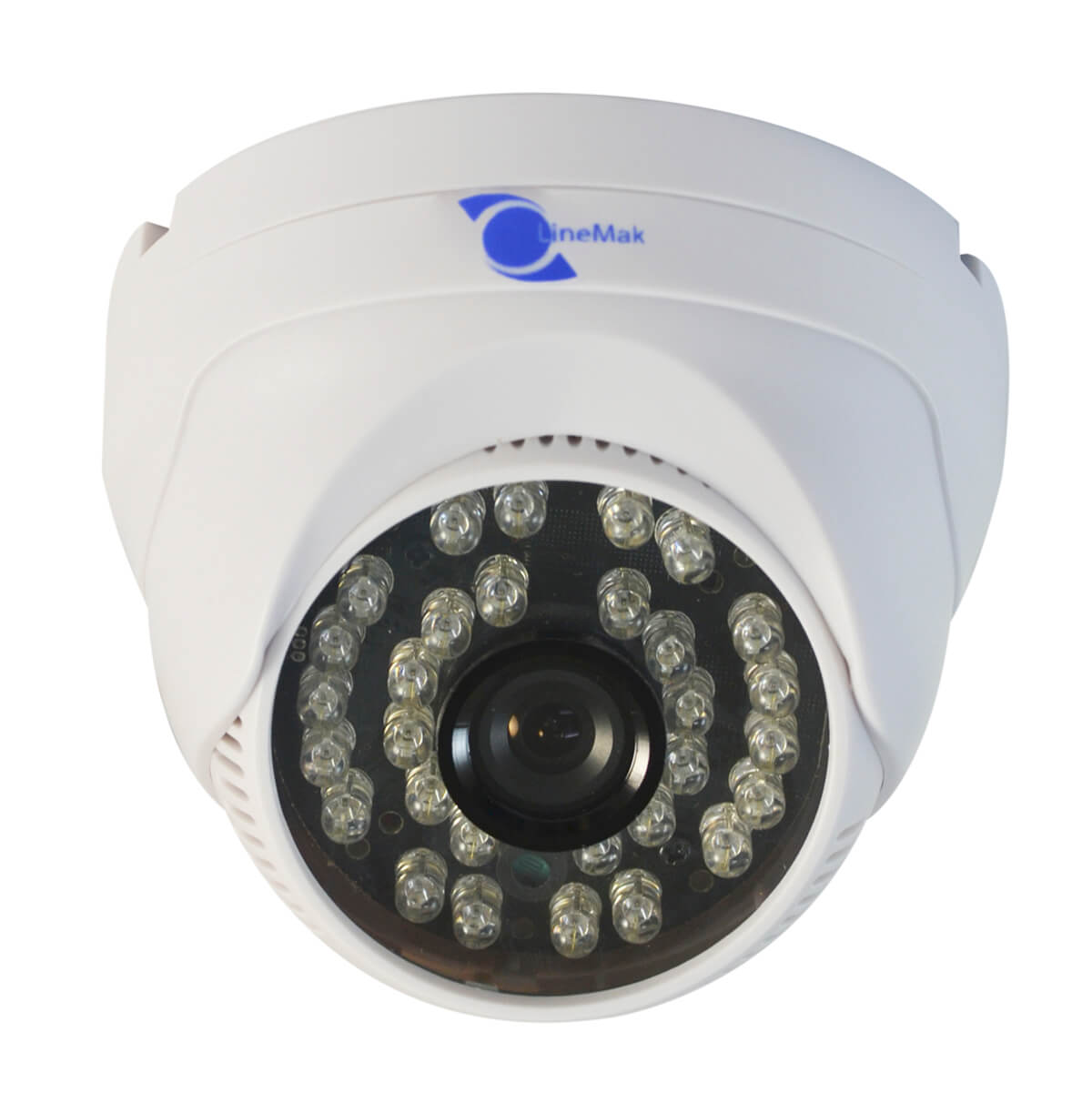 Camara tipo Domo, Sensor CMOS 1/3, resolucion 800TVL, 30 LED, 25m IR