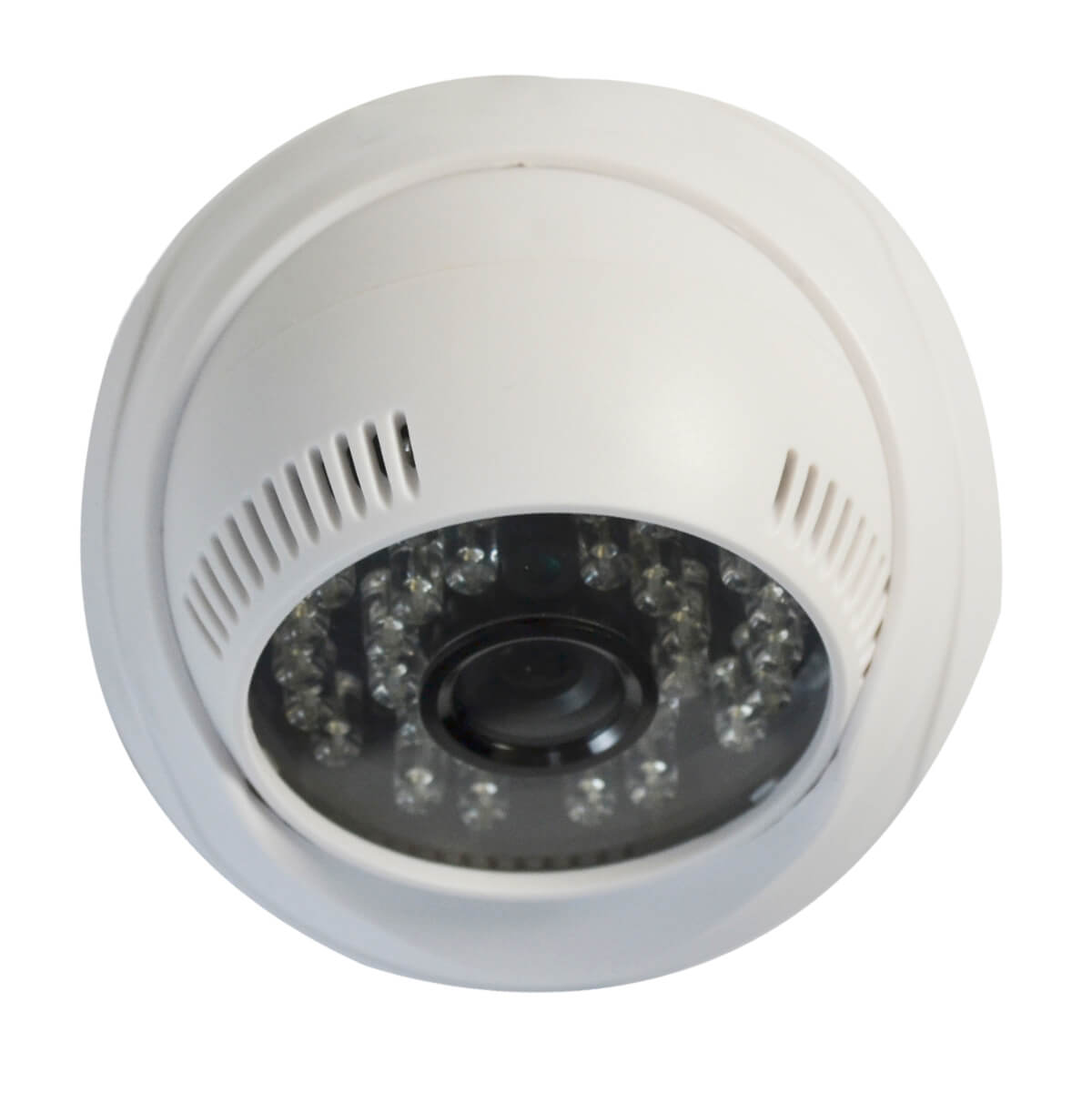 Camara tipo Domo, Sensor CMOS 1/3, resolucion 800TVL, 30 LED, 25m IR