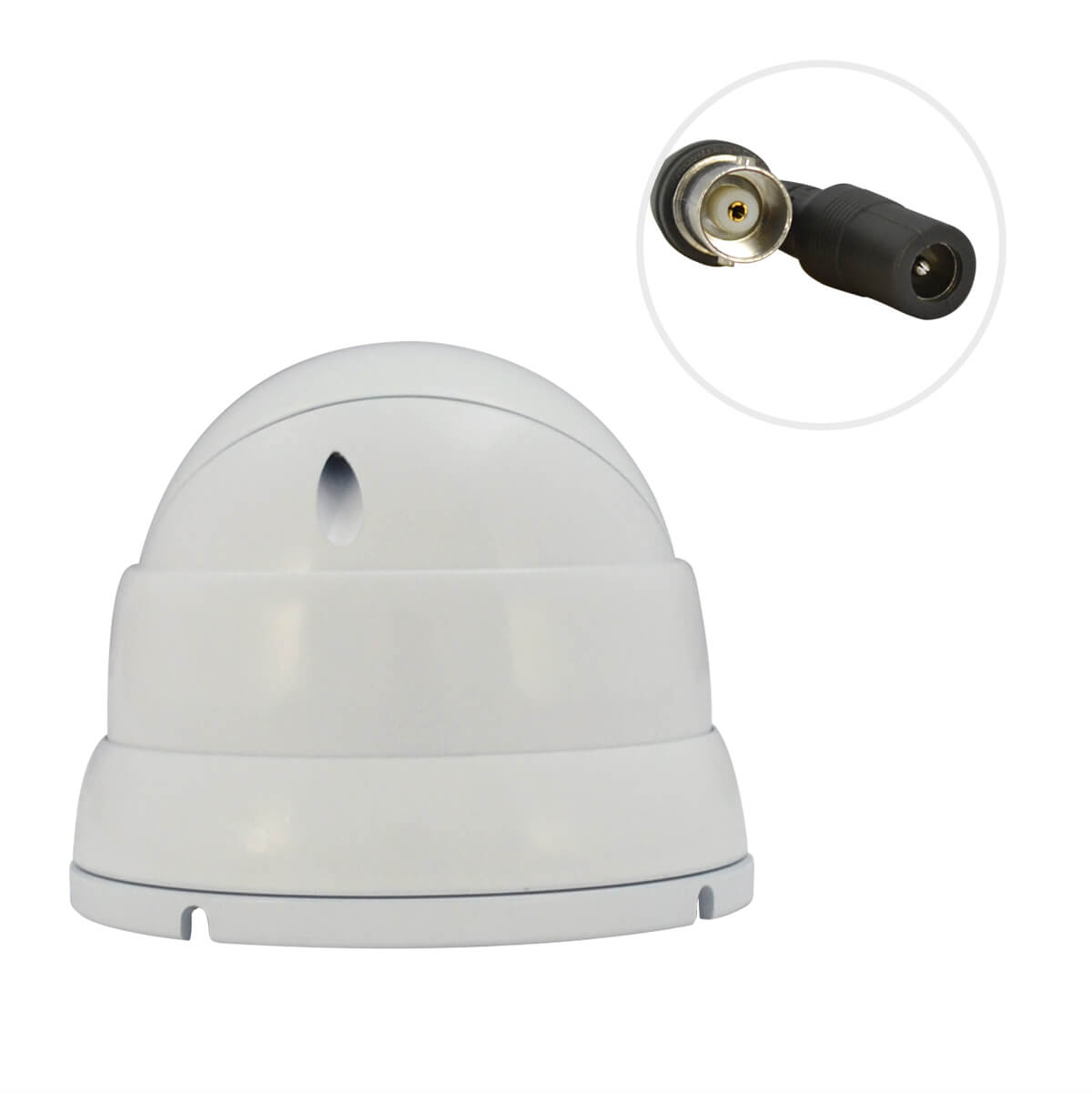 Camara tipo Domo, Sensor Sony CCD 1/3, 800TVL, 36 LEDs, 30m IR, IR-CUT