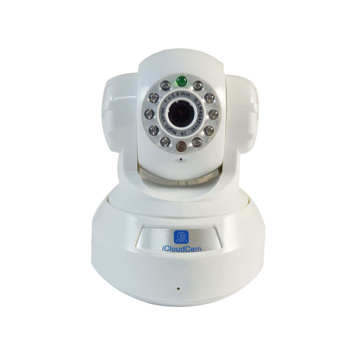 Camara IP/WI-FI tipo domo, Sensor CMOS 0.3 mp, lente 3.6mm.