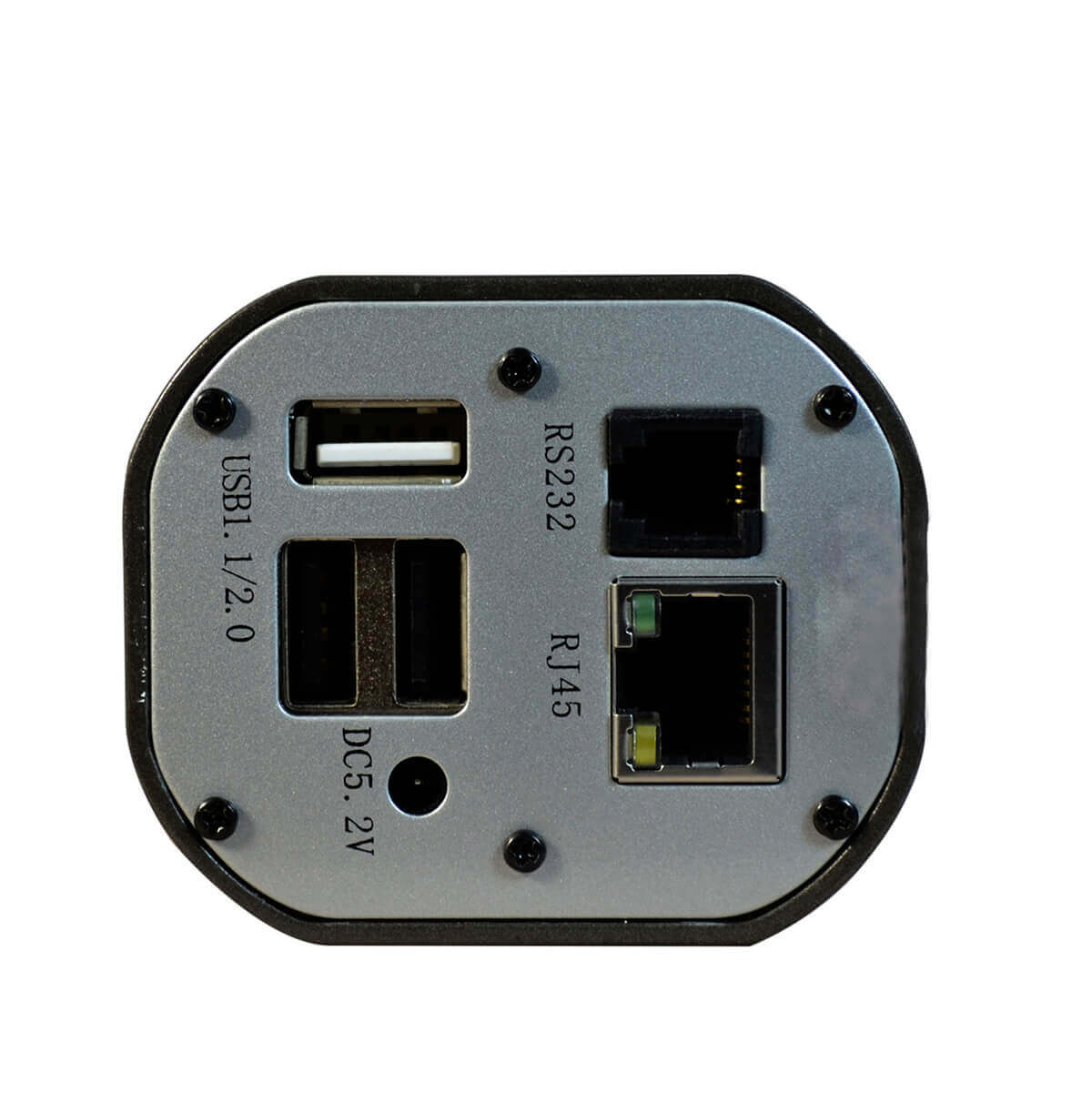 Camara IP tipo box para interiores, 1/3 CMOS 400TV, lente de 8mm, color plata