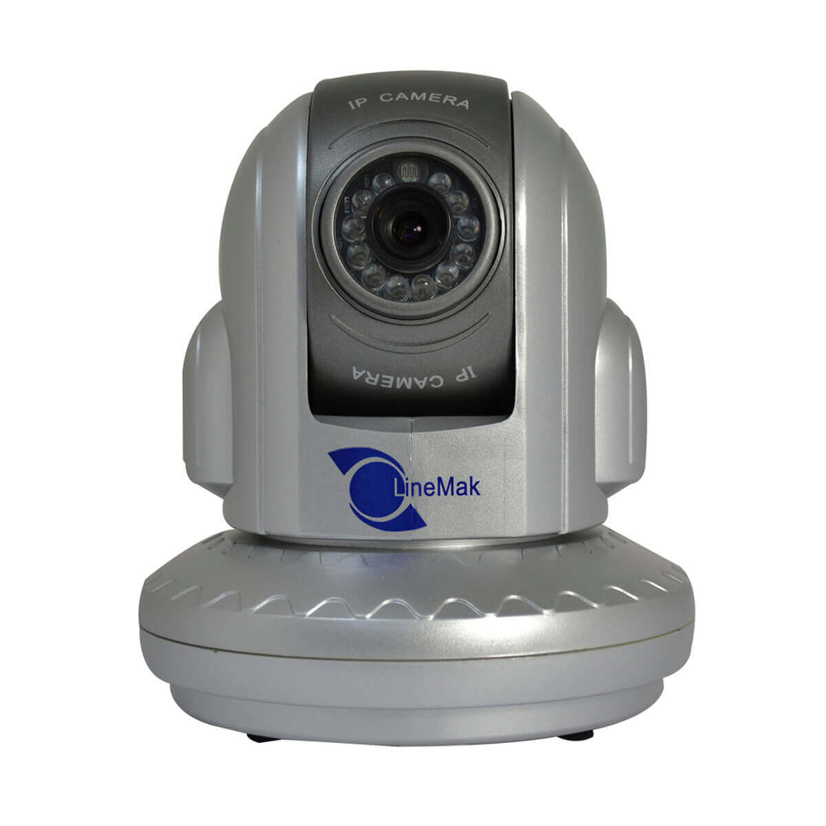 Camara IP motorizada de interiores, 1/3 CMOS 400TV, lente de 6mm, 12 LEDs