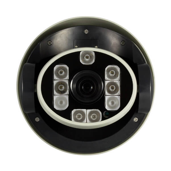 Camara para exteriores tipo domo PTZ alta velocidad, CCD SONY 650TV, ZOOM 22X, 9 LEDs ARRAY