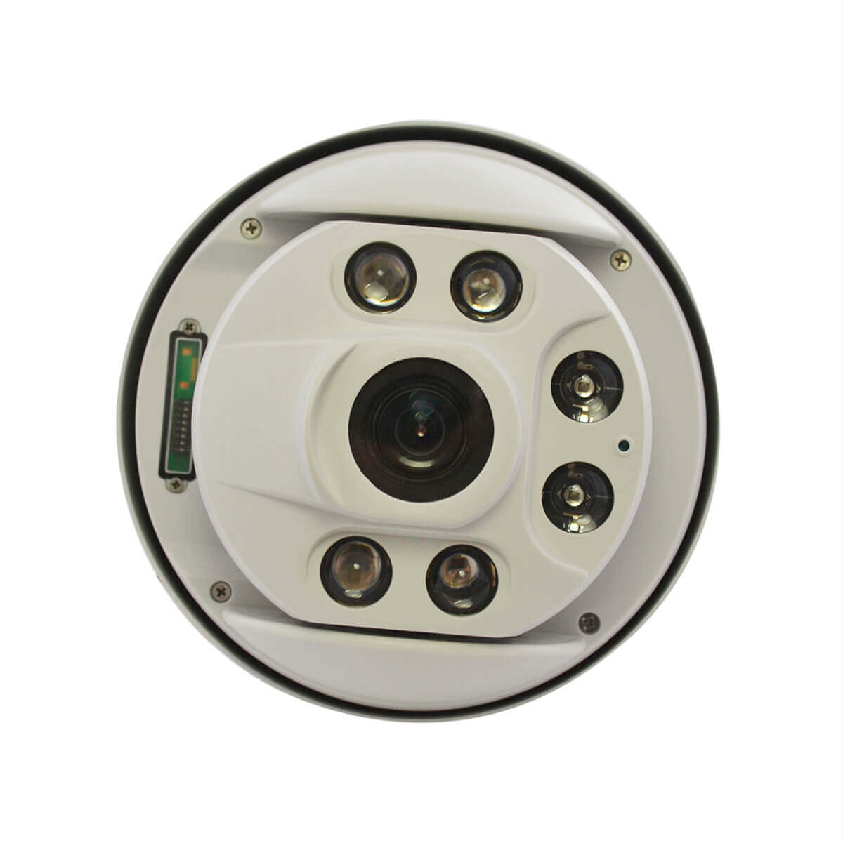Camara domo PTZ, CCD Sony 1/3, 650TVL, 6 LEDs, 80m IR, IP66, Zoom 27x