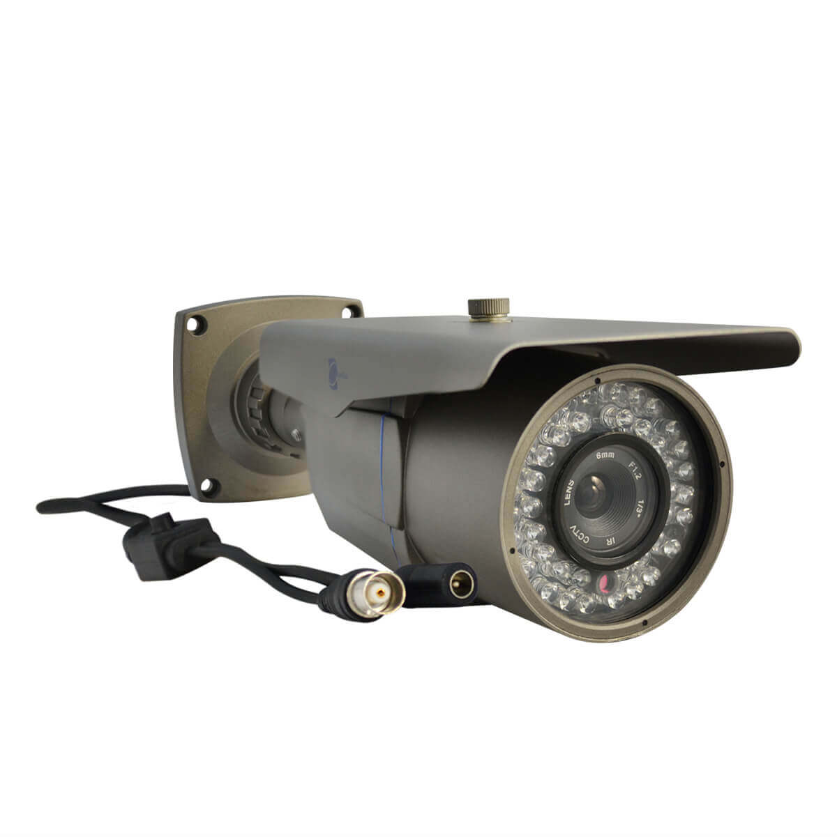 Camara tipo bazuca, 1/3 CCD SONY 700 TVL, lente 6mm, Menu OSD, 42 LEDs.