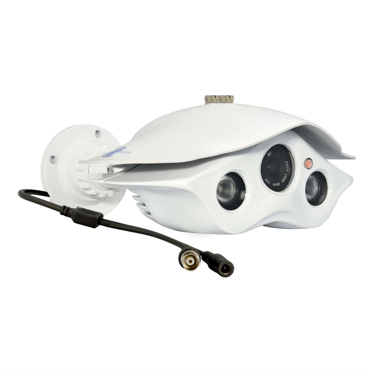 Camara bazuca, Sensor CCD Sony 1/3, 500TVL, 2 LED Array, 60m IR, IP65
