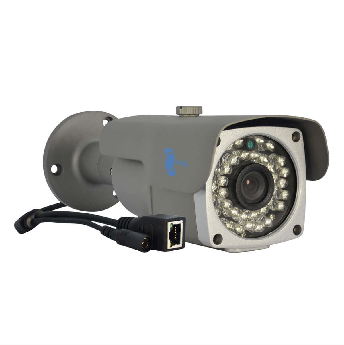 Camara bazuca IP, Sensor CMOS 1/3, 1Mp, 36 LEDs, 30m IR, IP66, PoE