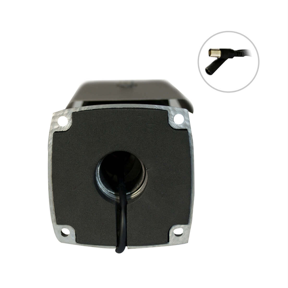 Camara tipo bazuca, Sensor CCD HD 1/3, 600TVL, 36pzs LEDs, IR-CUT