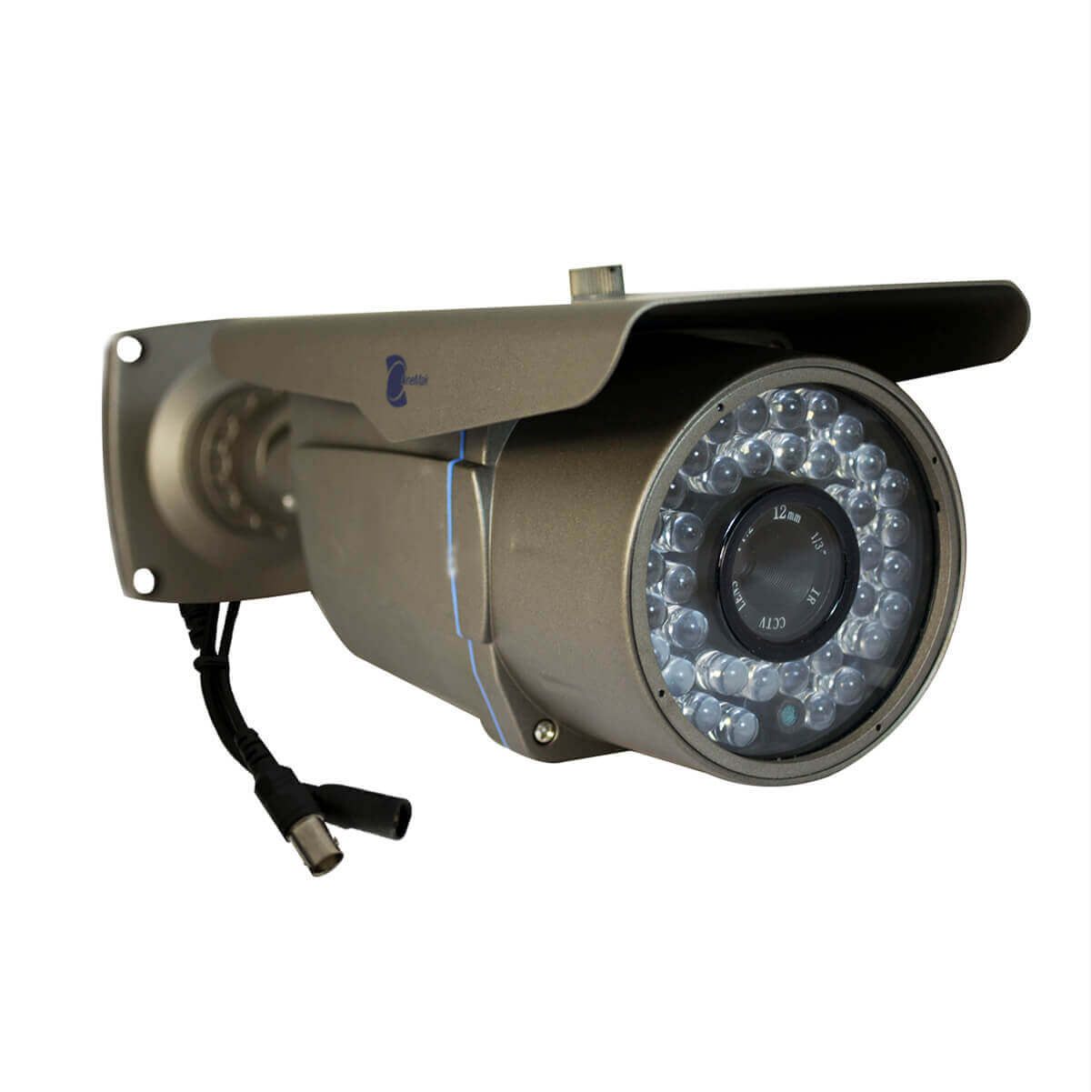 Camara tipo bazuca, Sensor CCD HD 1/3, 600TVL, 36pzs LEDs, IR-CUT