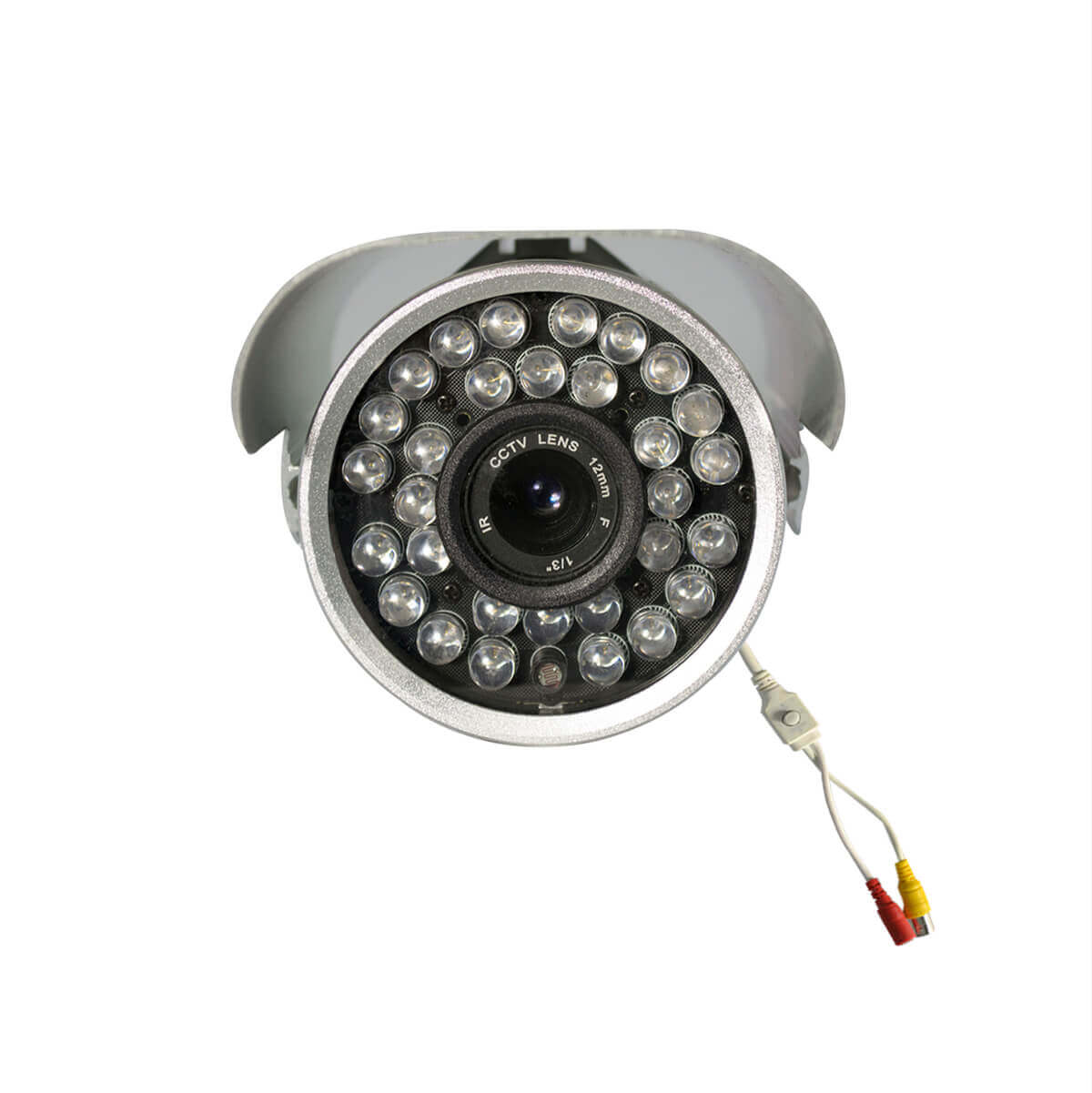 Camara tipo bazuca, Sensor CCD Sony 1/3, 500TVL, 24 LED, 50m IR, OSD