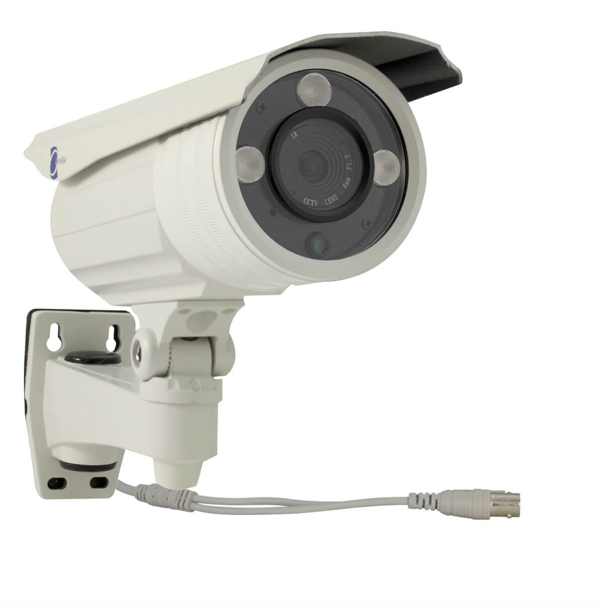 Camara tipo bazuca, Sensor HD digital 1/3, 800TVL, 3 LEDs Array, IP66