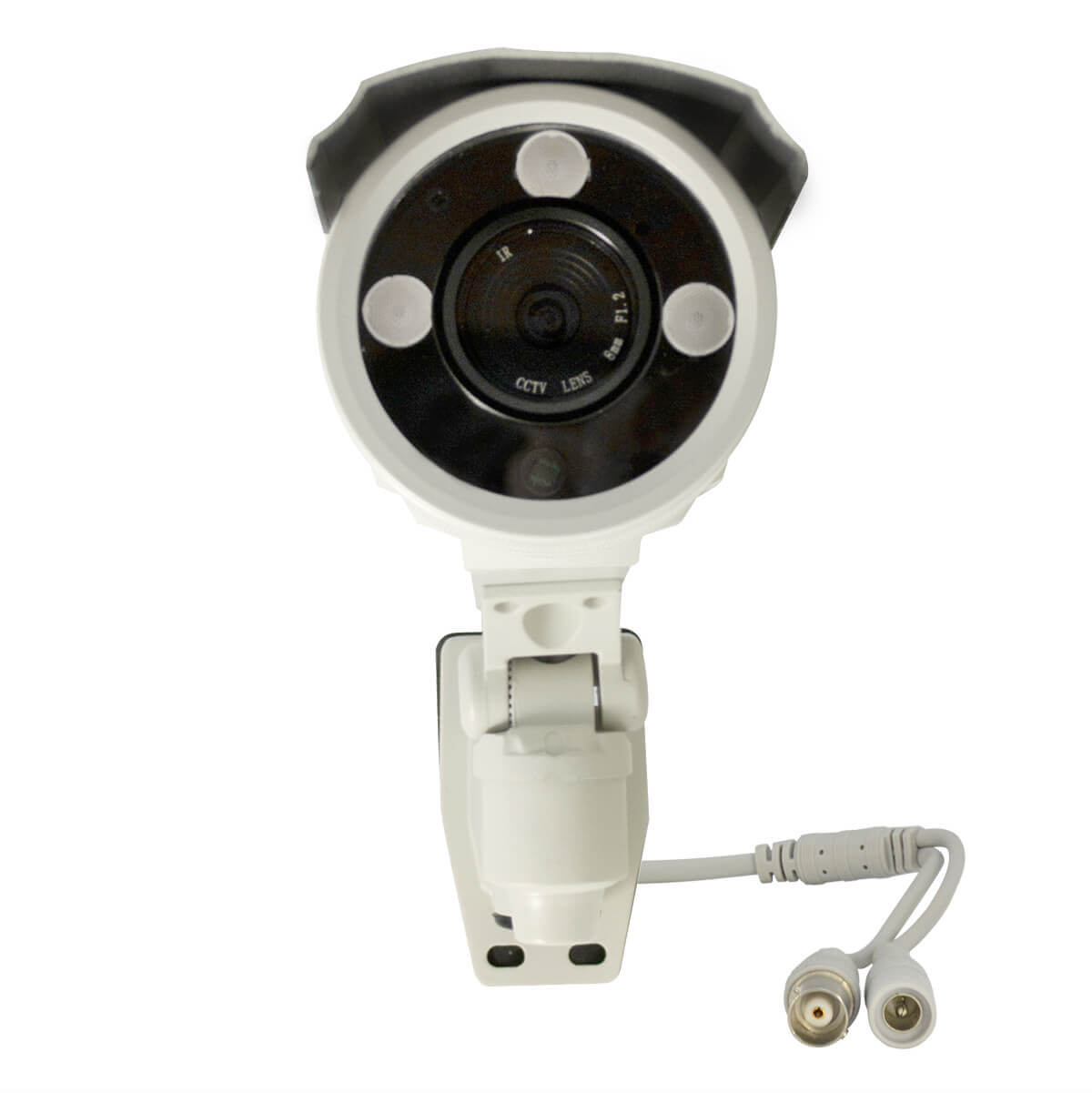 Camara tipo bazuca, Sensor HD digital 1/3, 800TVL, 3 LEDs Array, IP66