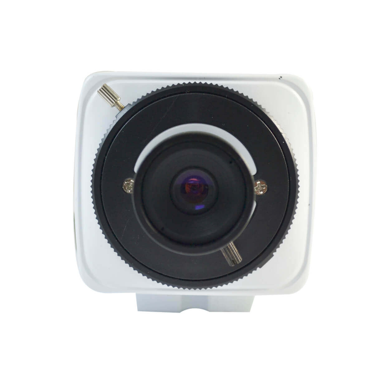 Camara IP tipo box, 1/3 CMOS con sensor dual-core 32bit DSP(TI Davinci DM365), 1.3MP, PoE, Lente 8mm