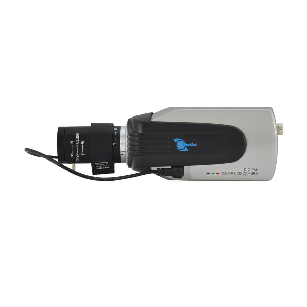 Camara tipo box, Sensor Sony CCD 1/3, resolucion 700TVL, Menu OSD