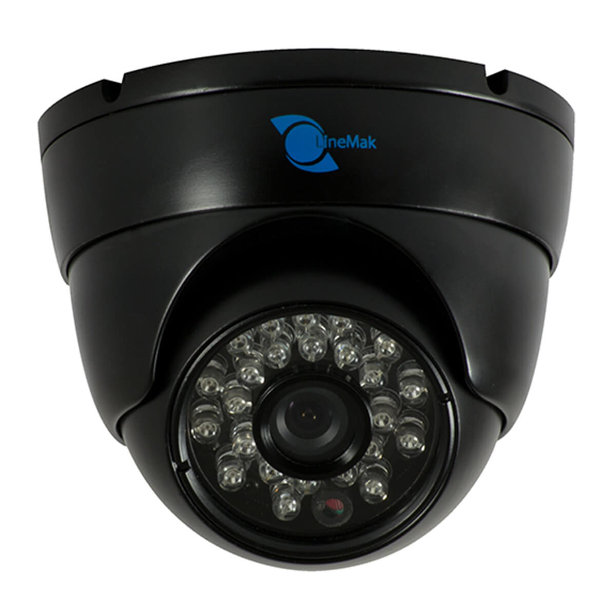 Camara tipo domo, Sensor CMOS 1/4, resolucion 700TVL, 24 LEDs, 20m IR