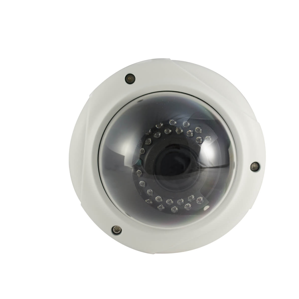 Camara tipo domo, Sensor CMOS HDIS 1/2.8, 1200TVL, 30 LEDs, 30m IR