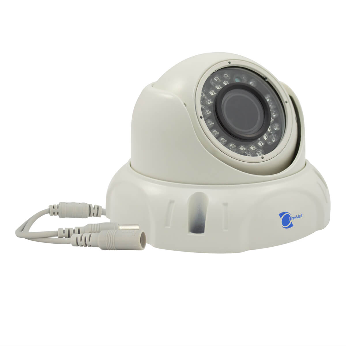 Camara tipo domo, Sensor CCD Sony 1/3, 700TVL, 24 LEDs, 20m IR, UTC