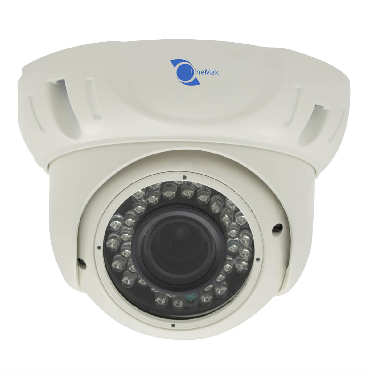 Camara tipo domo, Sensor CCD Sony 1/3, 700TVL, 24 LEDs, 20m IR, UTC