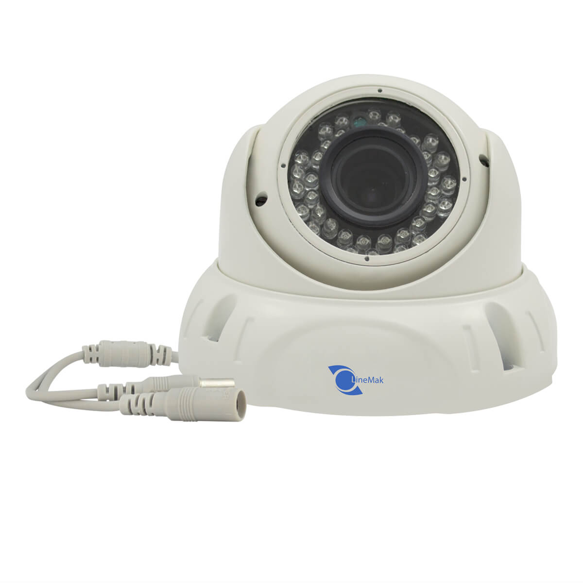 Camara tipo domo, Sensor CCD Sony 1/3, 700TVL, 24 LEDs, 20m IR, UTC