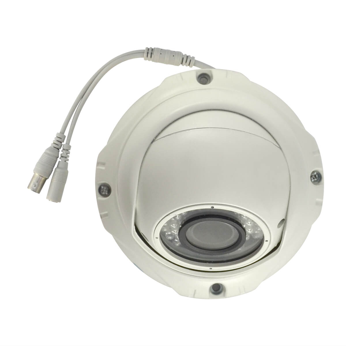 Camara tipo domo, Sensor CCD Sony 1/3, 700TVL, 24 LEDs, 20m IR, UTC