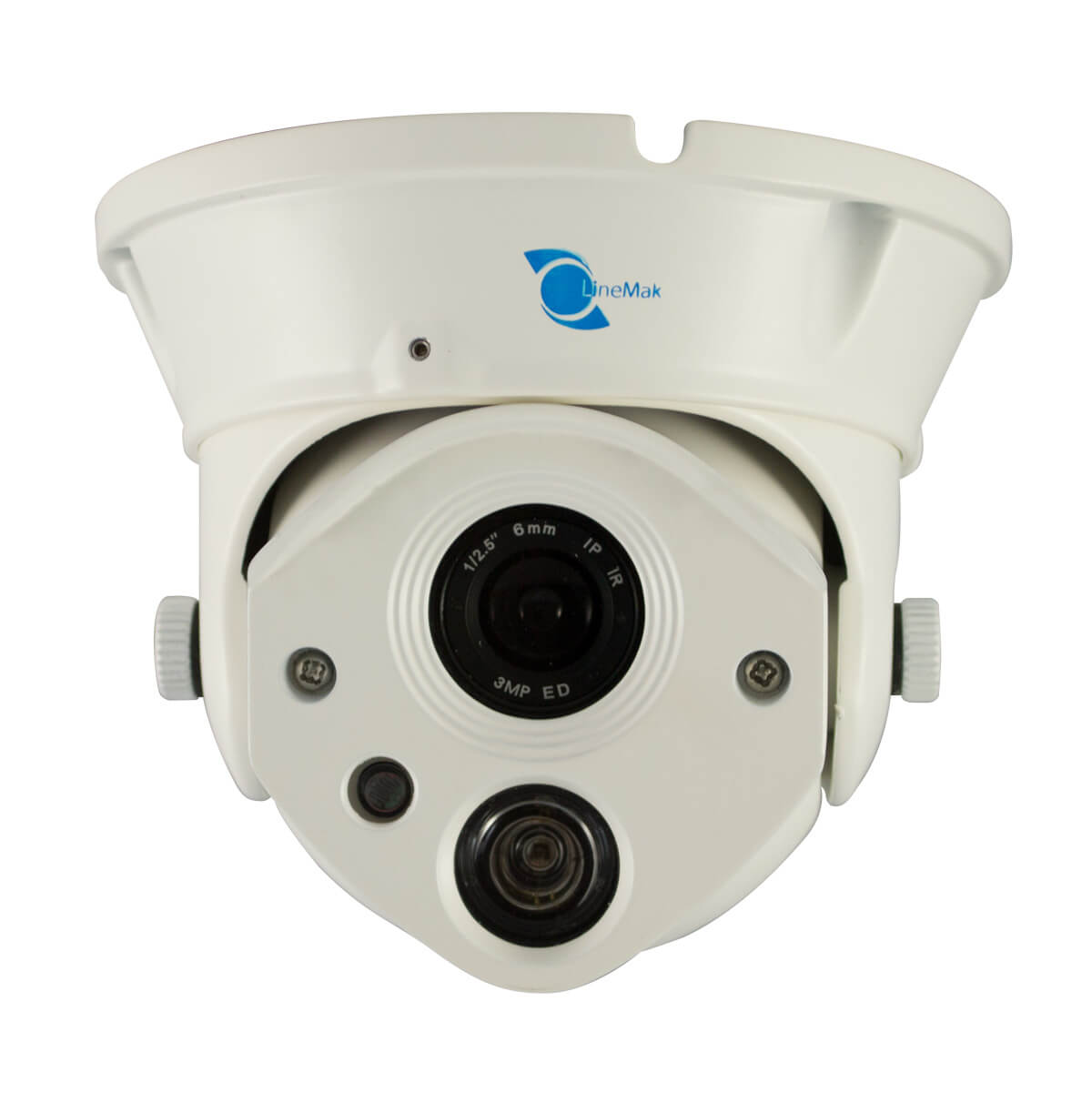 Camara tipo domo, Sensor CMOS HDIS 1/2.5, 1200TVL, 1 LED Array, 30m IR