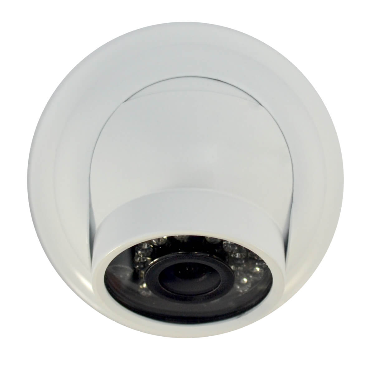 Camara domo, Sensor CMOS HDIS 1/3, resolucion 700TVL, 24 LED, 20m IR