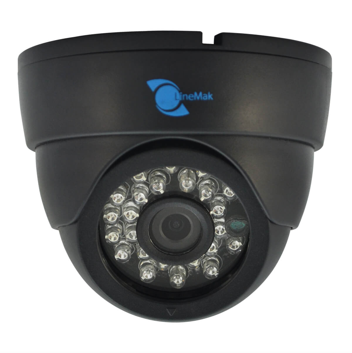 Camara tipo domo, Sensor CMOS HDIS 1/3, 700TVL, 24pzs LEDs, 20m IR