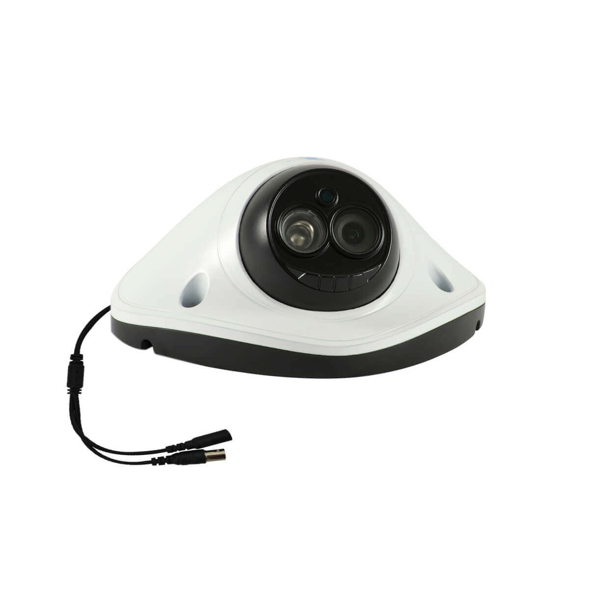 Camara domo HD, Sensor CMOS Sony 1/3, 1200TVL, 1 LED Array, 25m IR