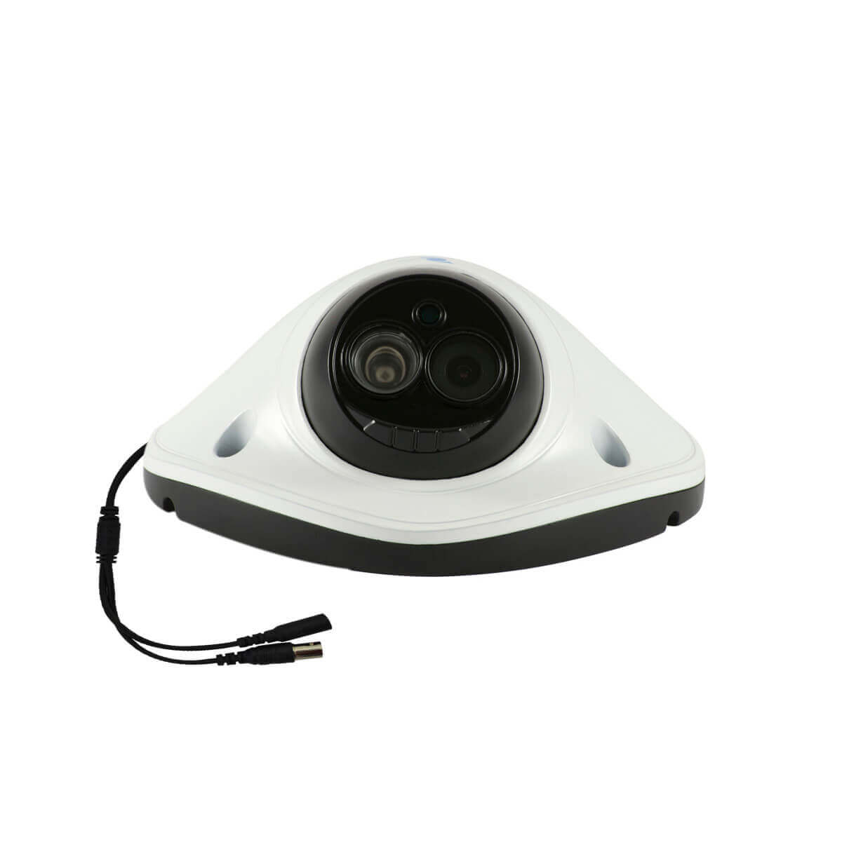 Camara domo HD, Sensor CMOS Sony 1/3, 1200TVL, 1 LED Array, 25m IR