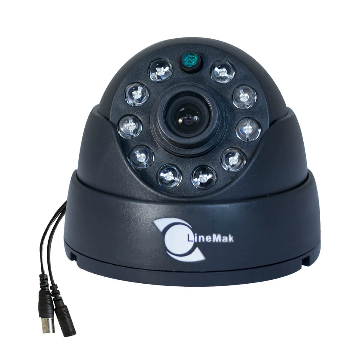 Camara tipo domo, Sensor HD CCD 1/3, 600TVL, 10 LEDs, 15m IR, IR-CUT