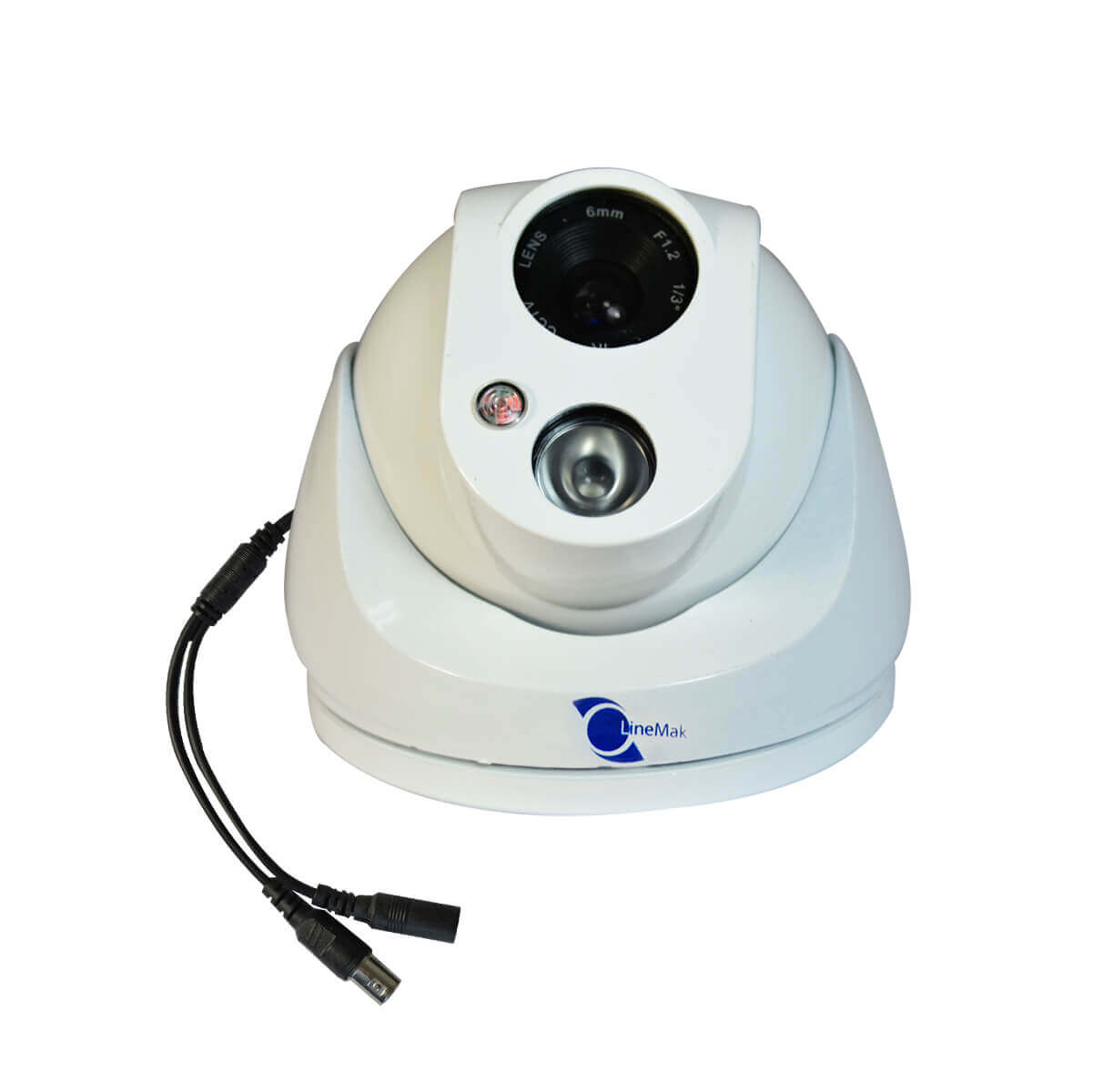 Camara tipo domo, HD CCD 1/4, resolucion 700TVL, 1 LED Array, 30m IR