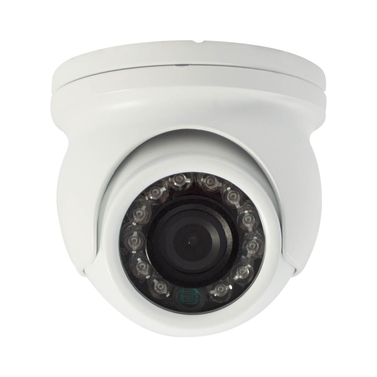 Camara tipo domo, Sensor HD digital 1/3, 800TVL, 12 LEDs, 10m IR