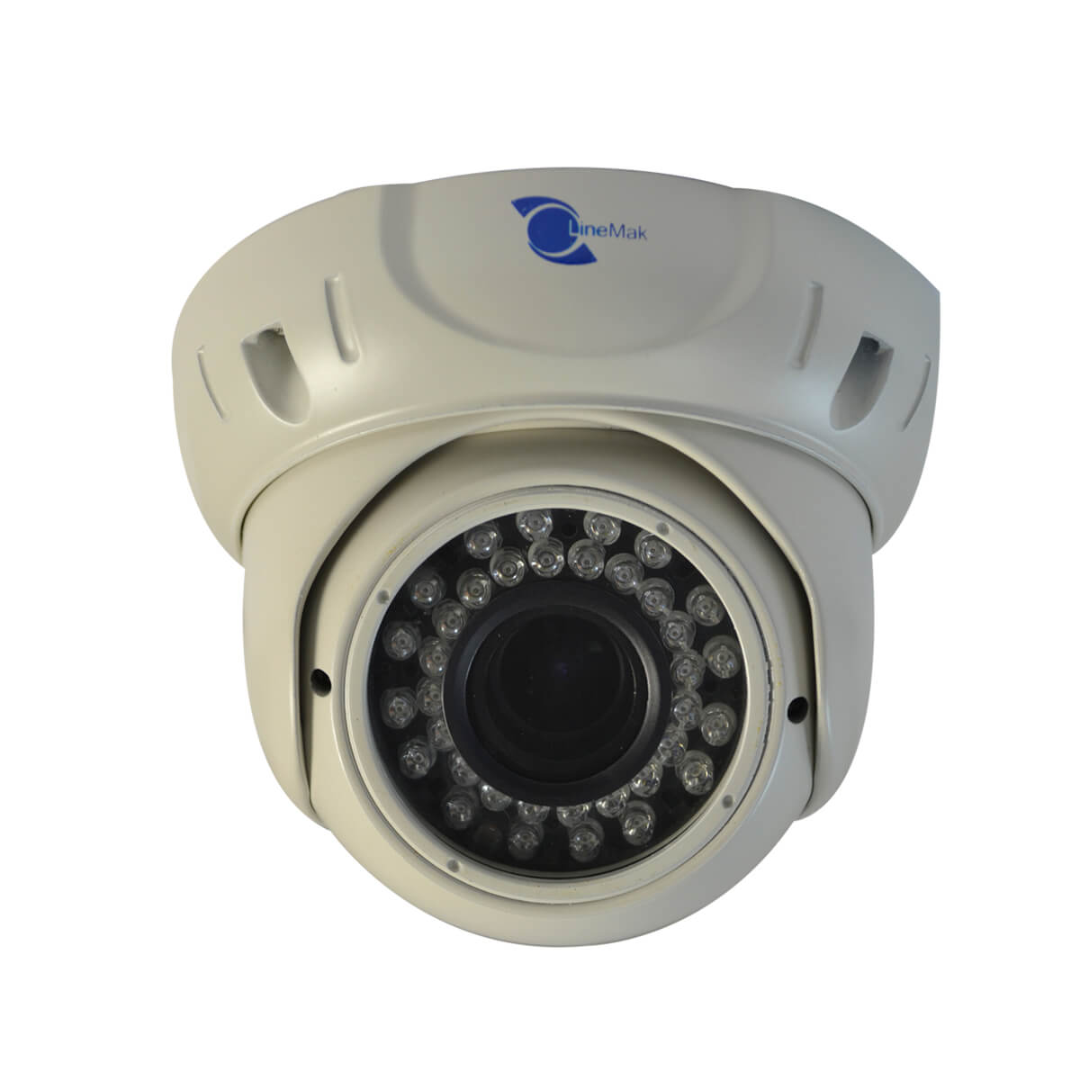 Camara tipo domo, Sensor Sharp CCD 1/3, 600TVL, 36 LED, 30m IR, IR-CUT
