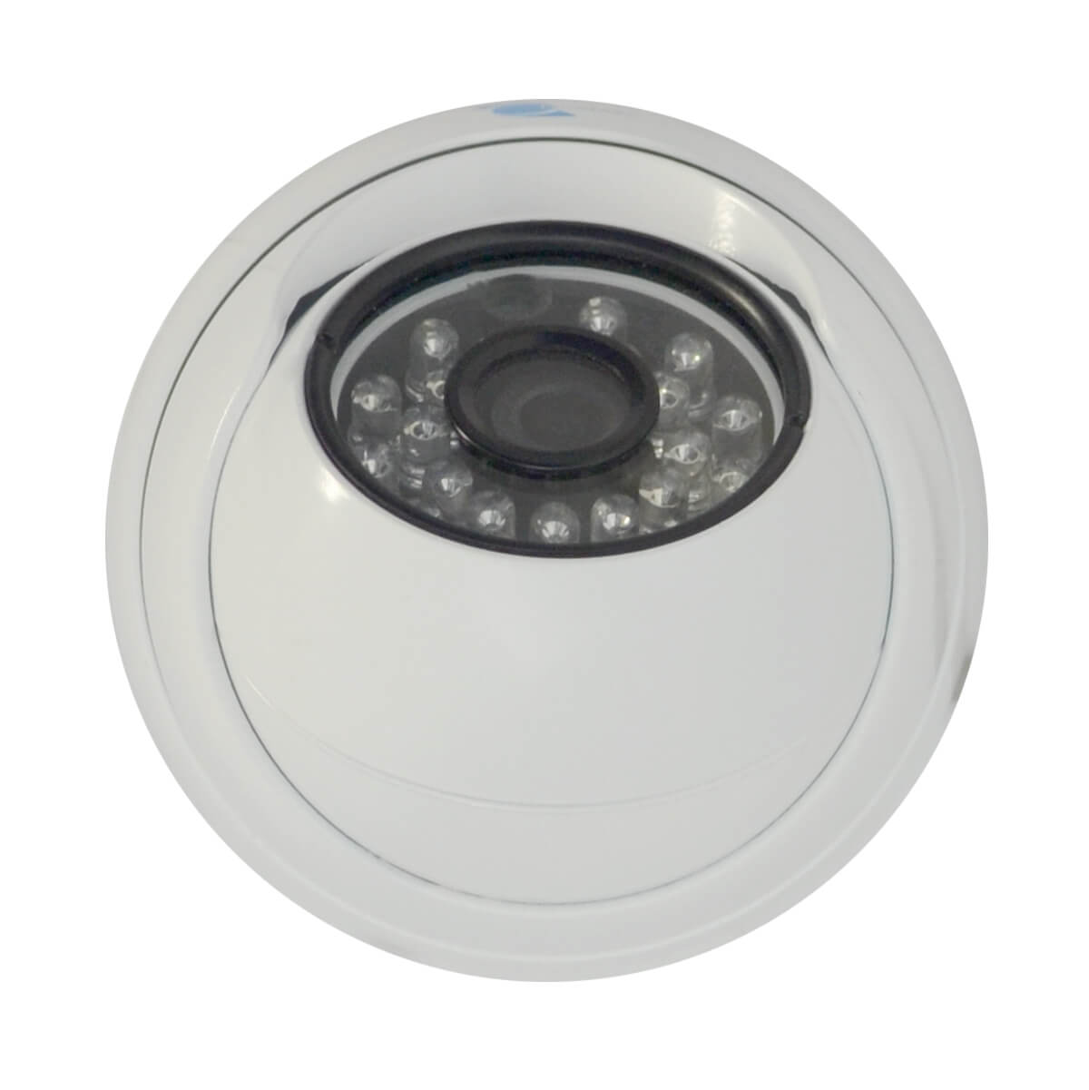 Camara tipo domo, Sensor Sony CCD 1/3, 700TVL, 24 LEDs, 20m IR, UTC