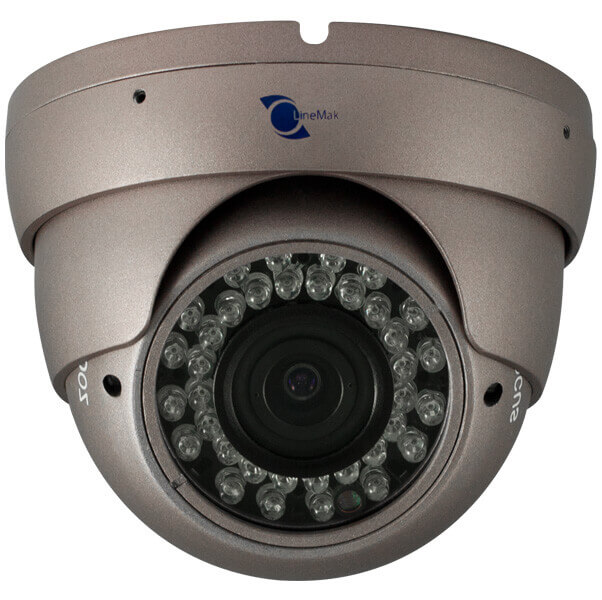 Camara tipo domo, Sensor Sharp CCD 1/4, 420TVL, 36 LEDs, 22m~26m IR