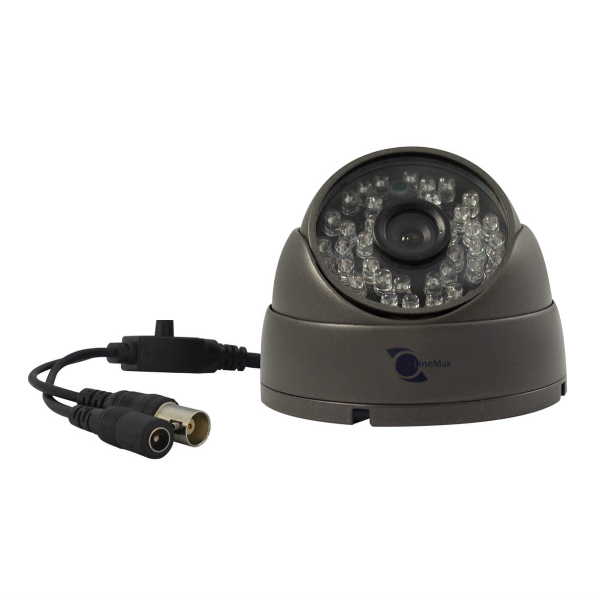 Camara tipo domo, Sony CCD 1/3, 700TVL, 48 LEDs, 40m IR, IP66, OSD