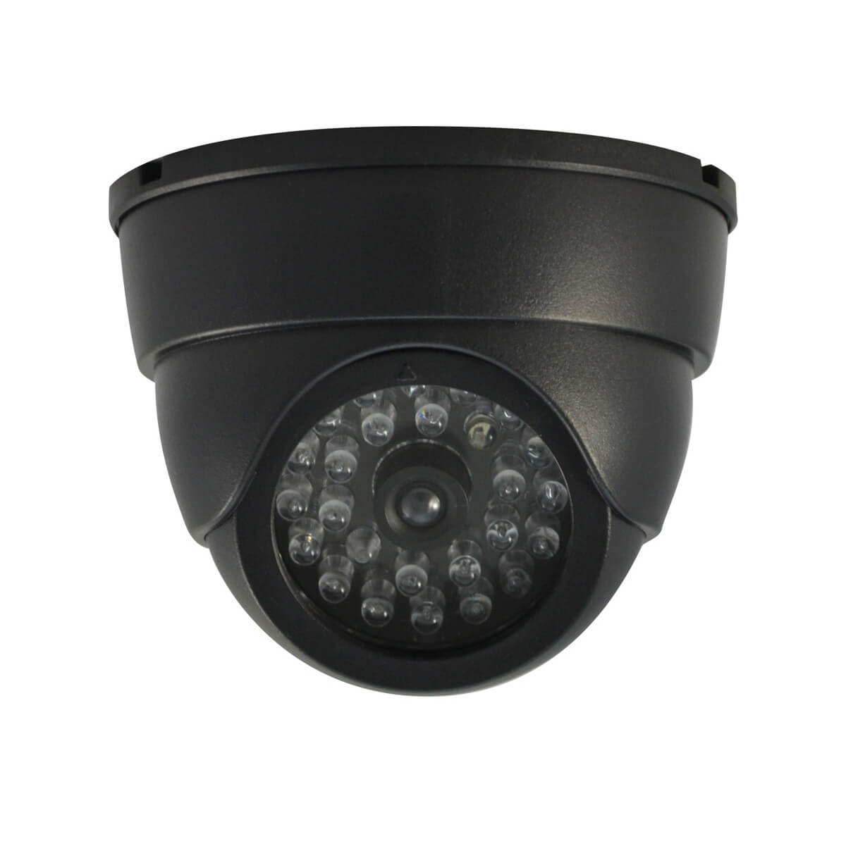 Camara falsa tipo domo para interiores. Material ABS