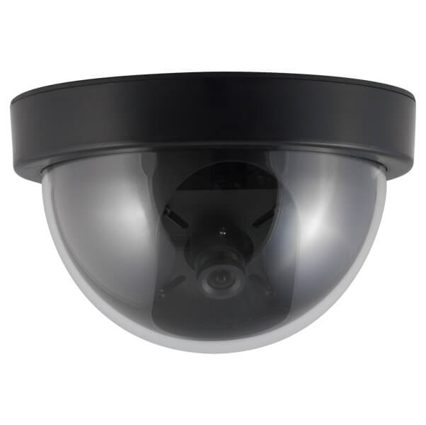Camara para interiores tipo domo, 1/3 CCD SONY 420TV, lente de 3.6mm, color negro