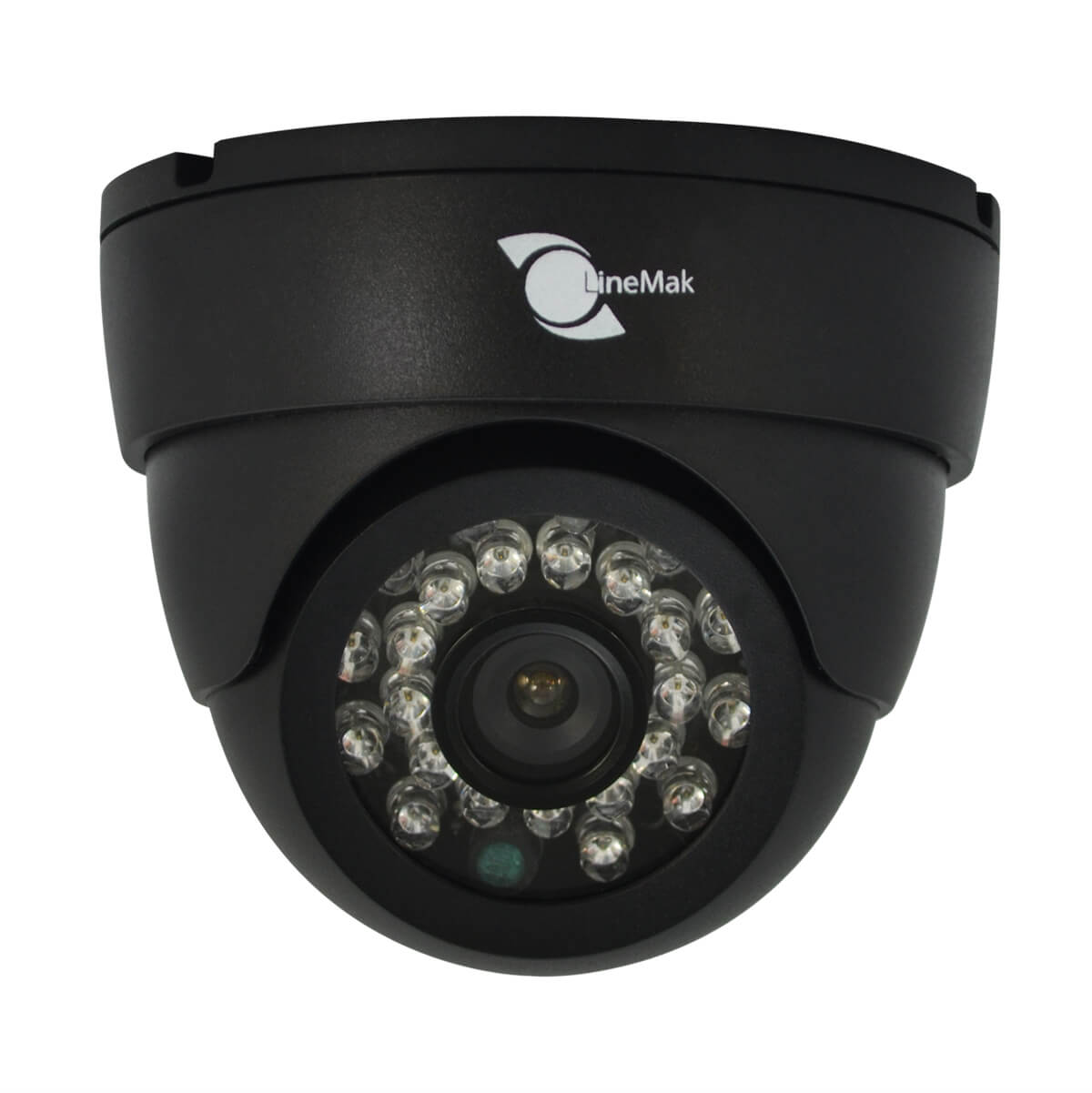 Camara tipo domo, Sensor HD digital 1/3, 900TVL, 24 LEDs, 20m IR