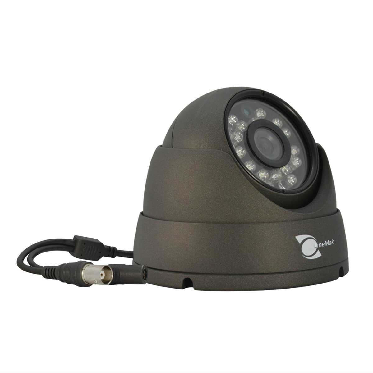 Camara tipo domo, Sony CCD 1/3, resolucion 700TVL, 23 LEDs, 20m IR