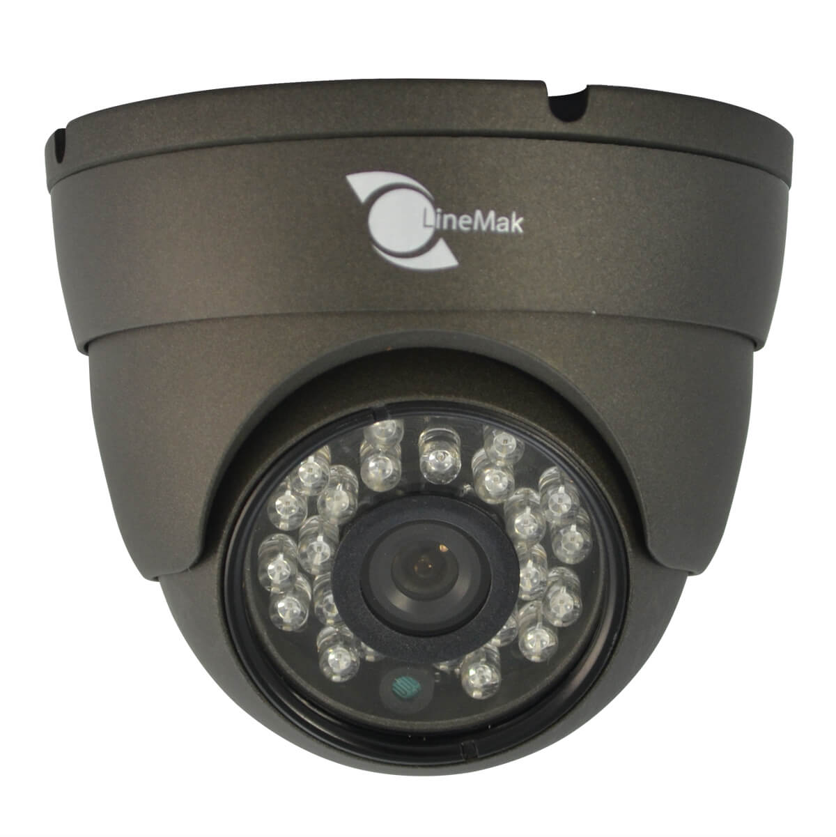 Camara tipo domo, Sony CCD 1/3, resolucion 700TVL, 23 LEDs, 20m IR