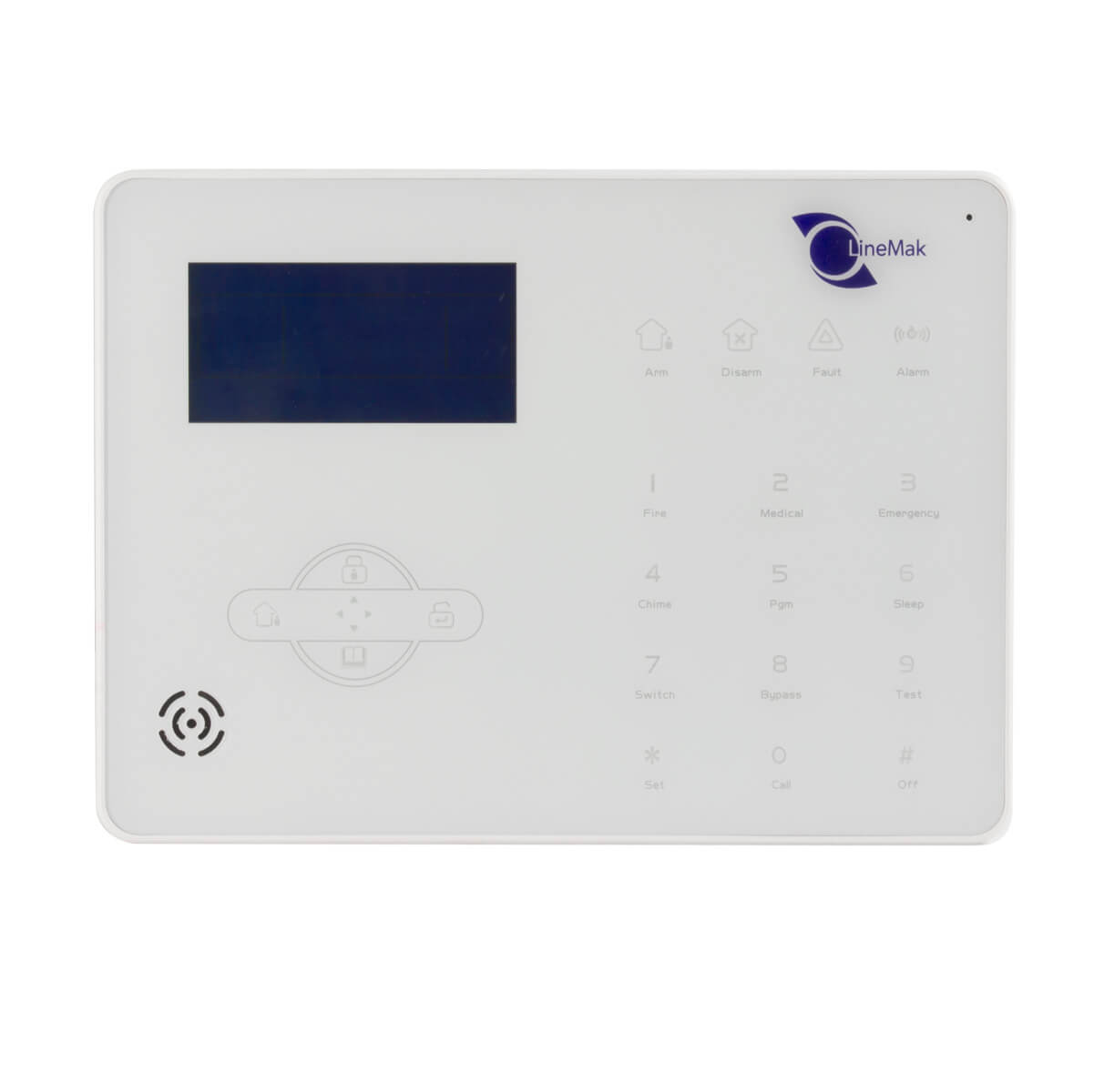 Central de alarma, alambrica e inalambrica, Detector de movimiento max